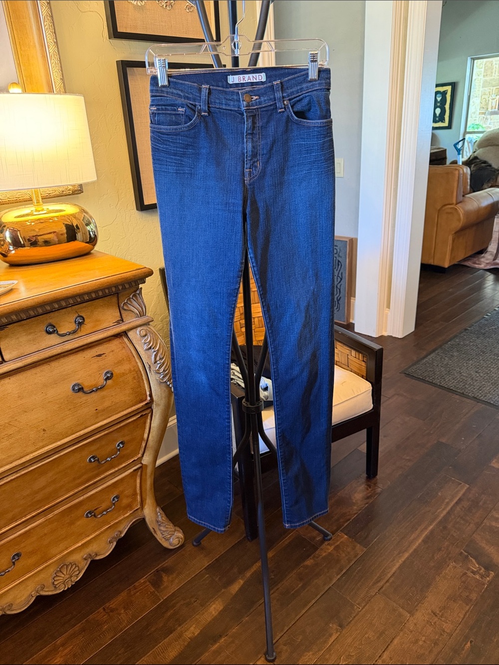 J Brand Dark Blue Skinny Jeans